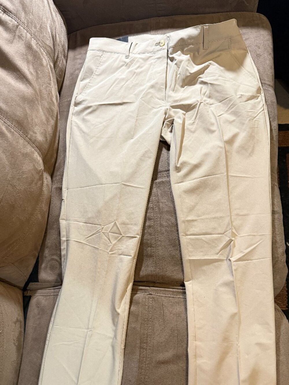 J.Lindeberg Womens tan golf pants